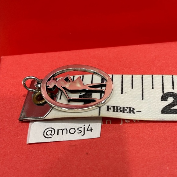 Retired & Rare James Avery Fancy Lady Golfer Pendant/Charm - Picture 3 of 4